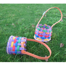 Ева DIY мультфильм Цветочная корзина, подарок сумка ручной работы детей, ребенка образовательной тренинг 3D головоломки игрушки стикер